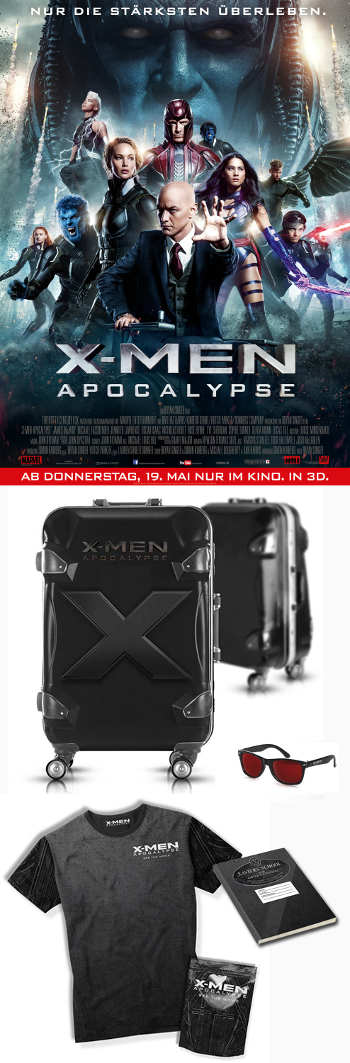 Bild 1:Gigantisches "X-Men - Apocalypse"-Gewinnspiel versetzt dich auf (Zeit)Reise!
