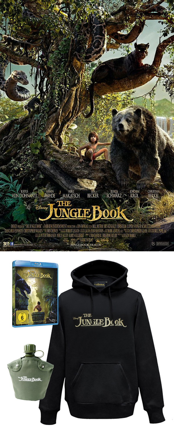 Bild 1:Sei wild mit unserem "The Jungle Book" Gewinnspiel!