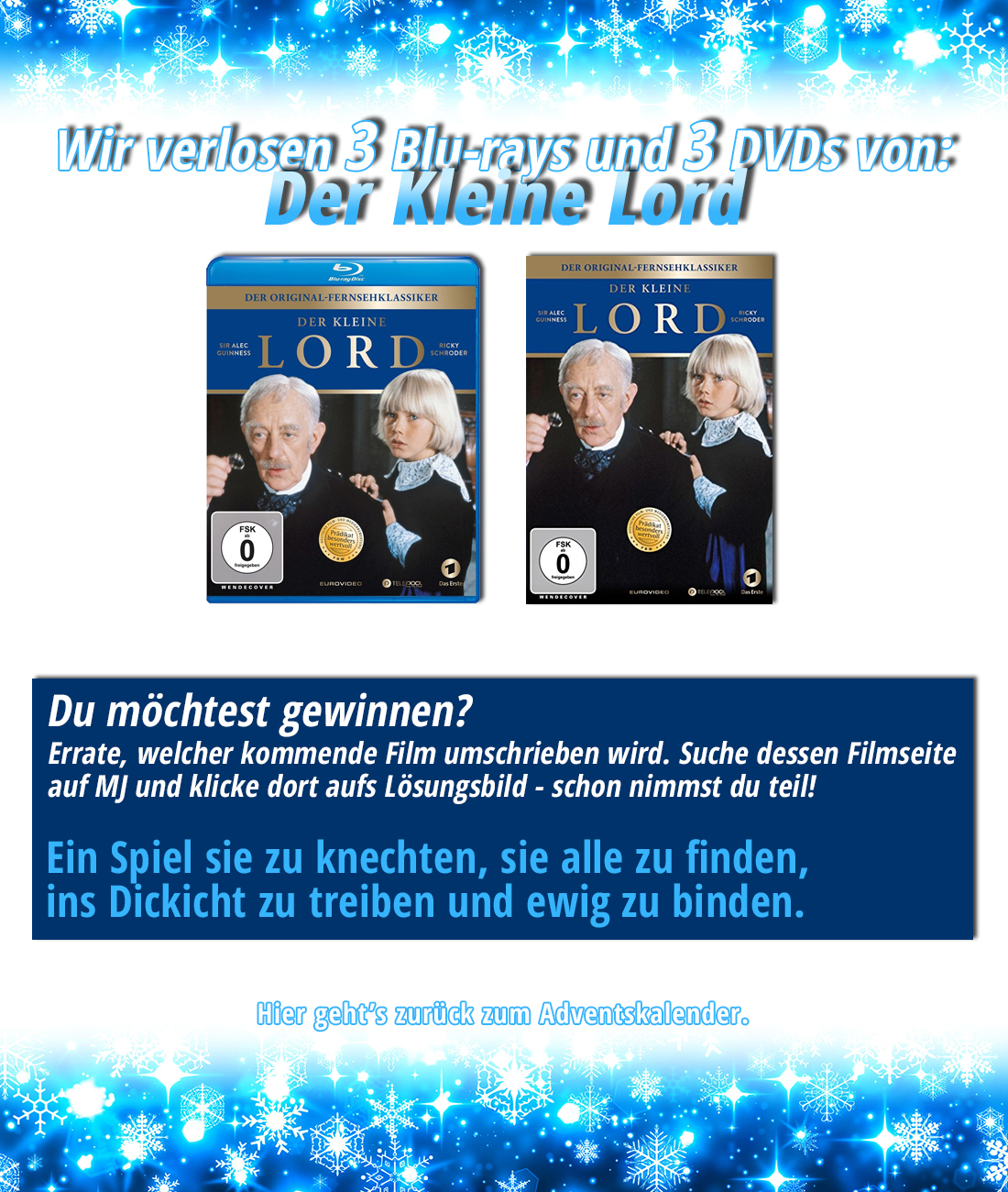 Bild 1:Adventskalender - Tag 1