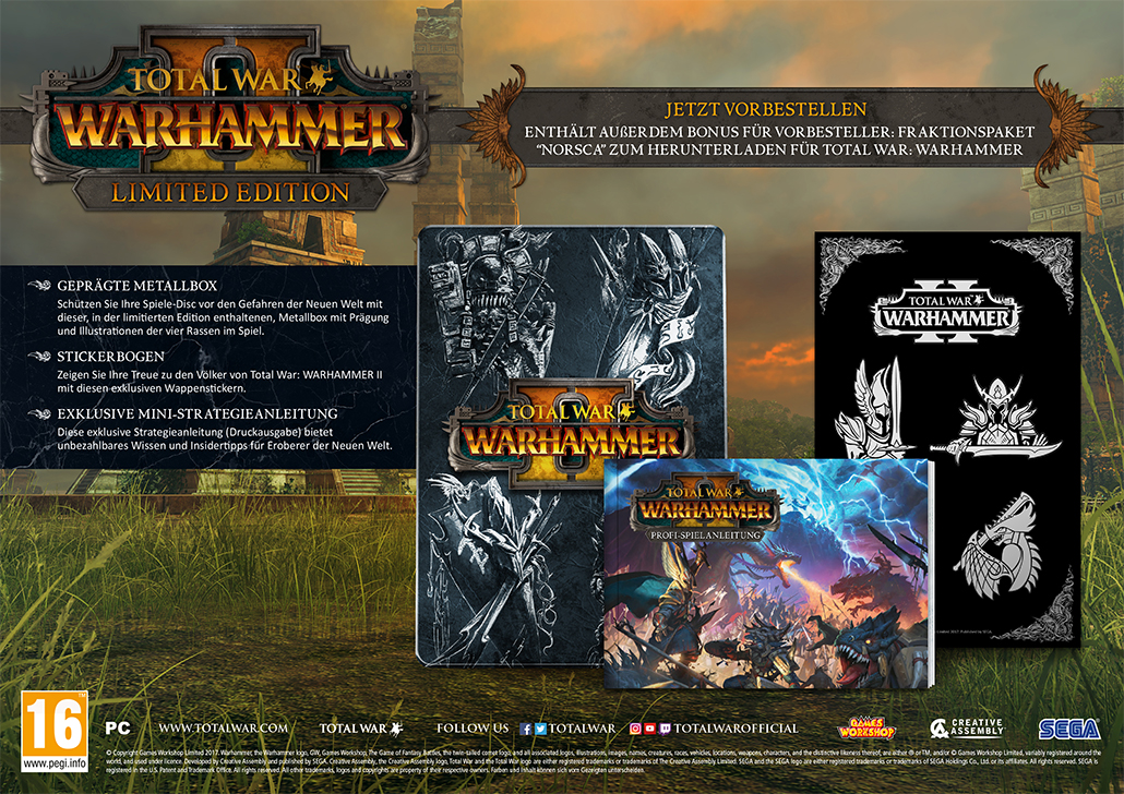 Bild 1:"Total War - Warhammer 2": Standard & Special-Edition zu gewinnen