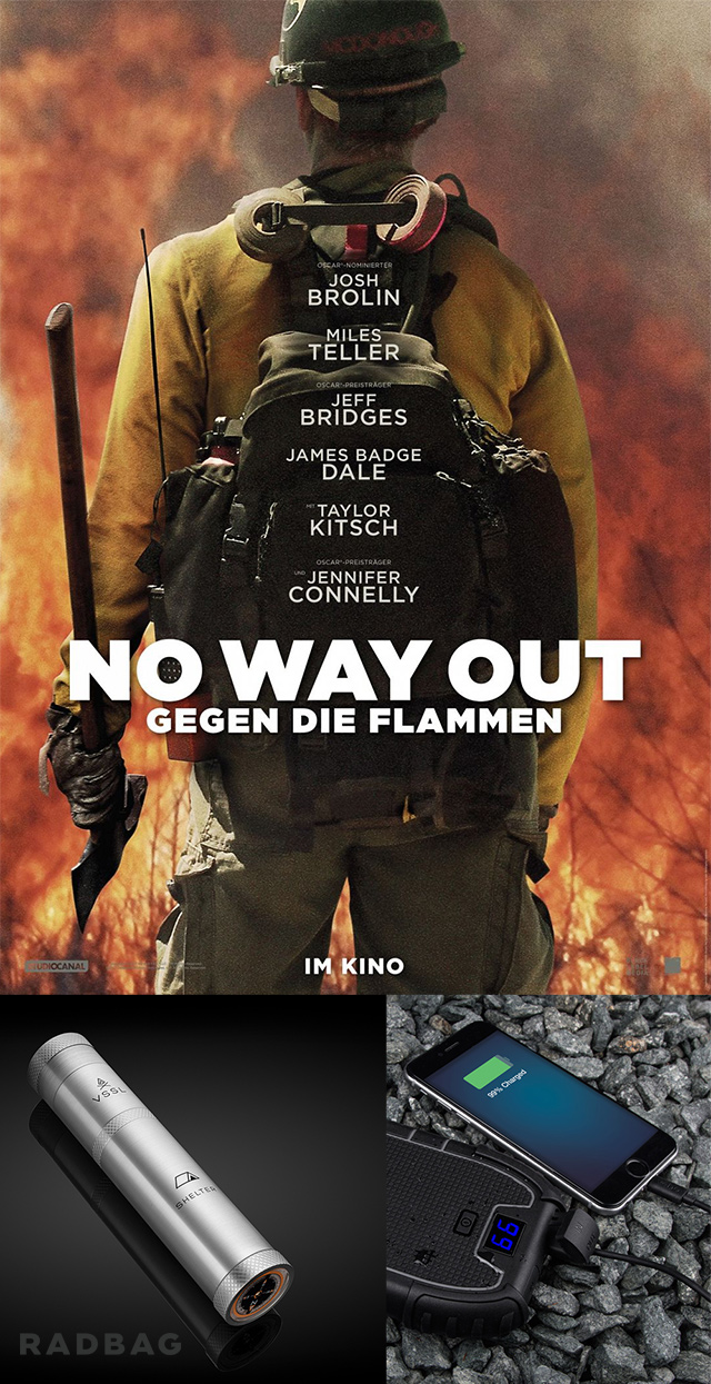 Bild 1:Überleben und gewinnen in unserem "No Way Out - Gegen die Flammen"-Gewinnspiel!