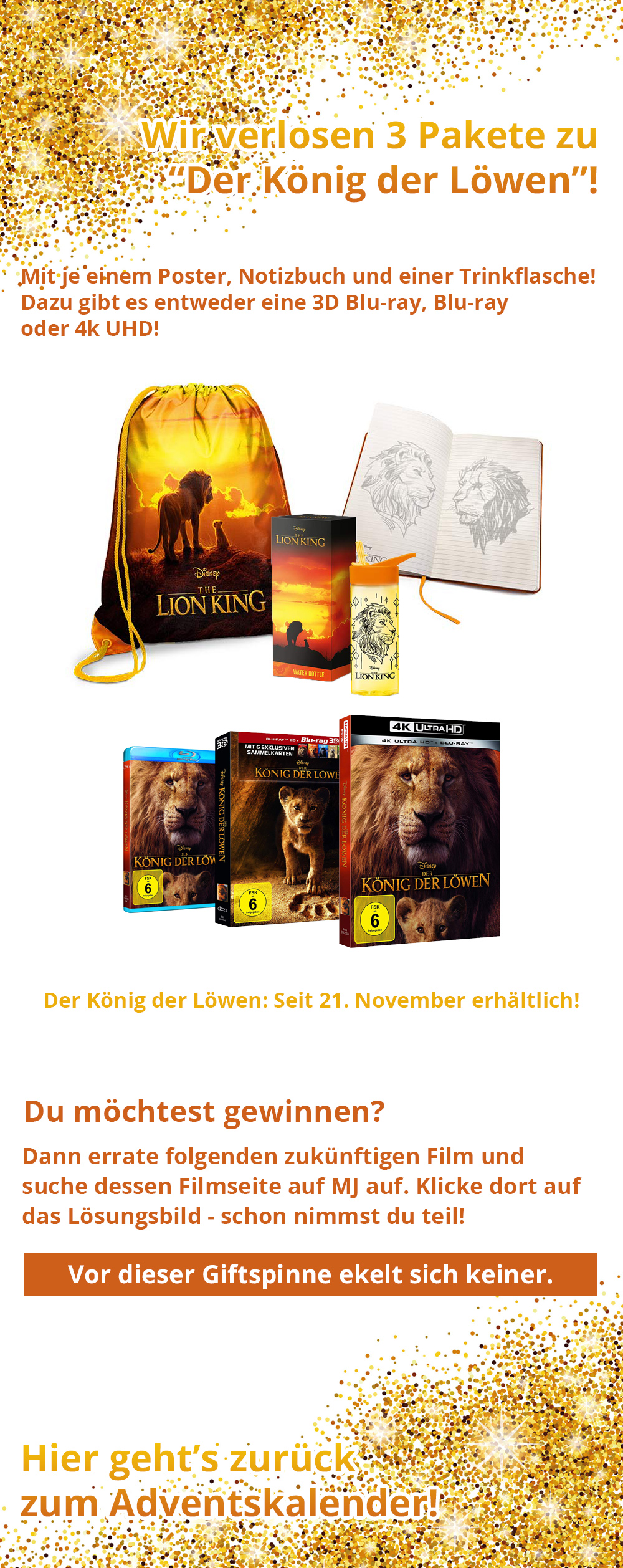 Bild 1:Adventskalender 2019 - Tag 1