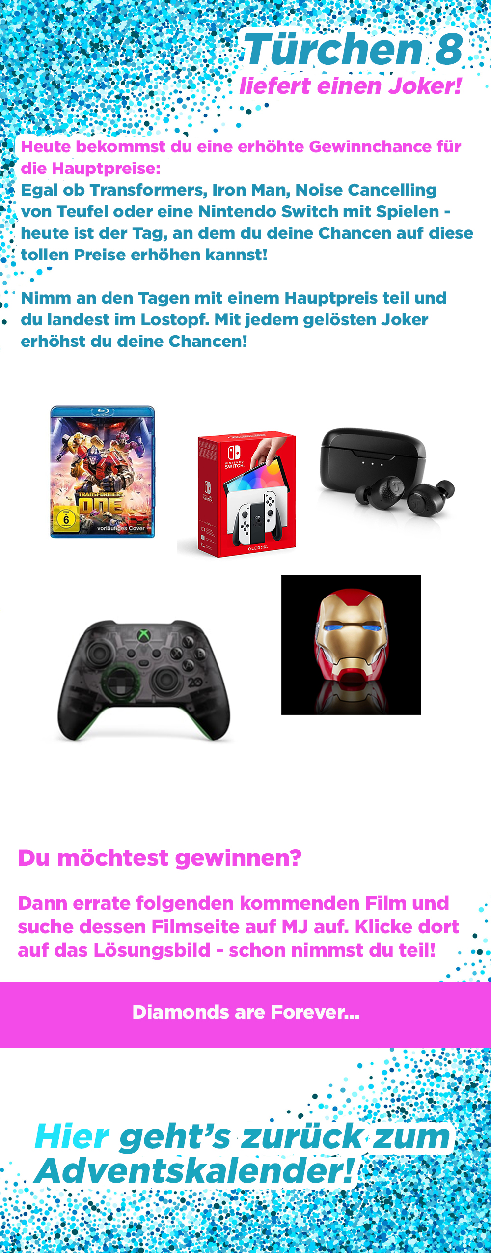 Bild 1:Adventskalender 2024 - Tag 8