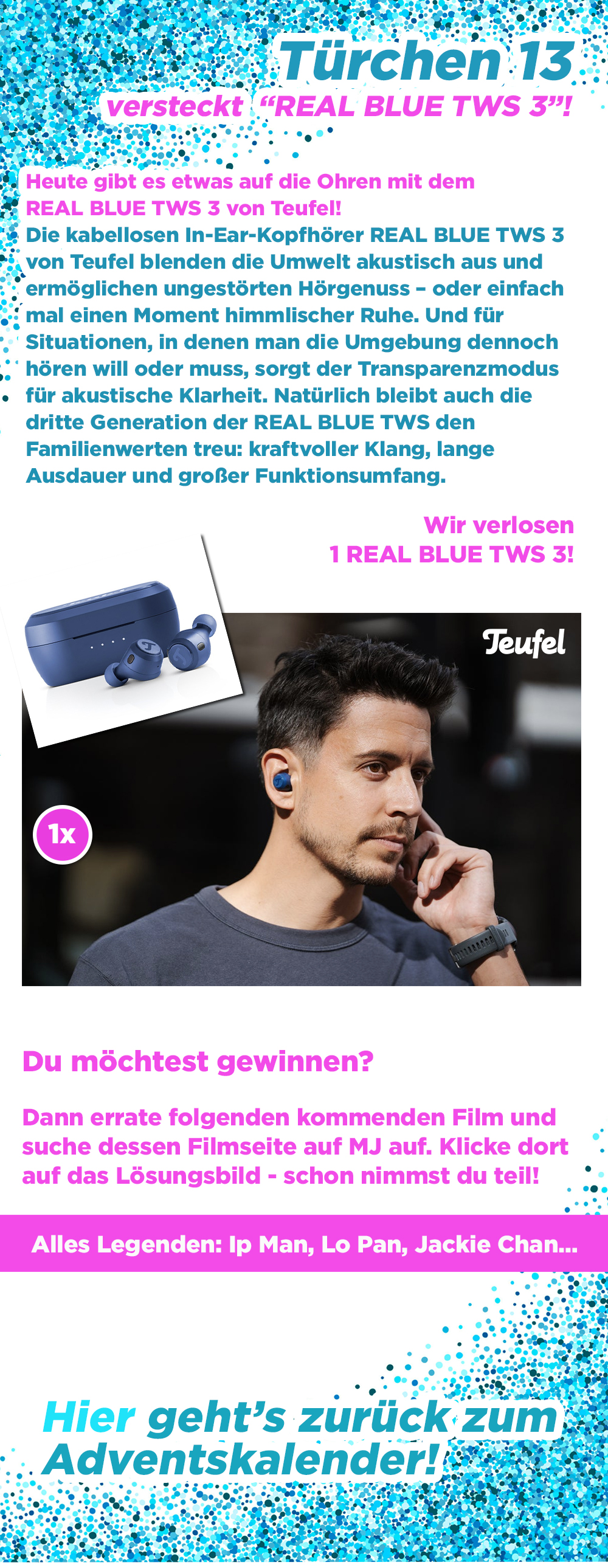 Bild 1:Adventskalender 2024 - Tag 13