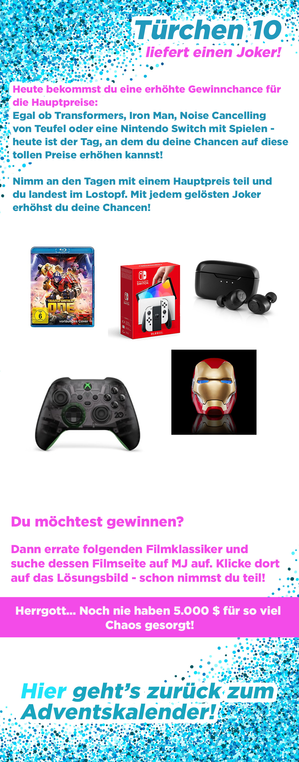 Bild 1:Adventskalender 2024 - Tag 10