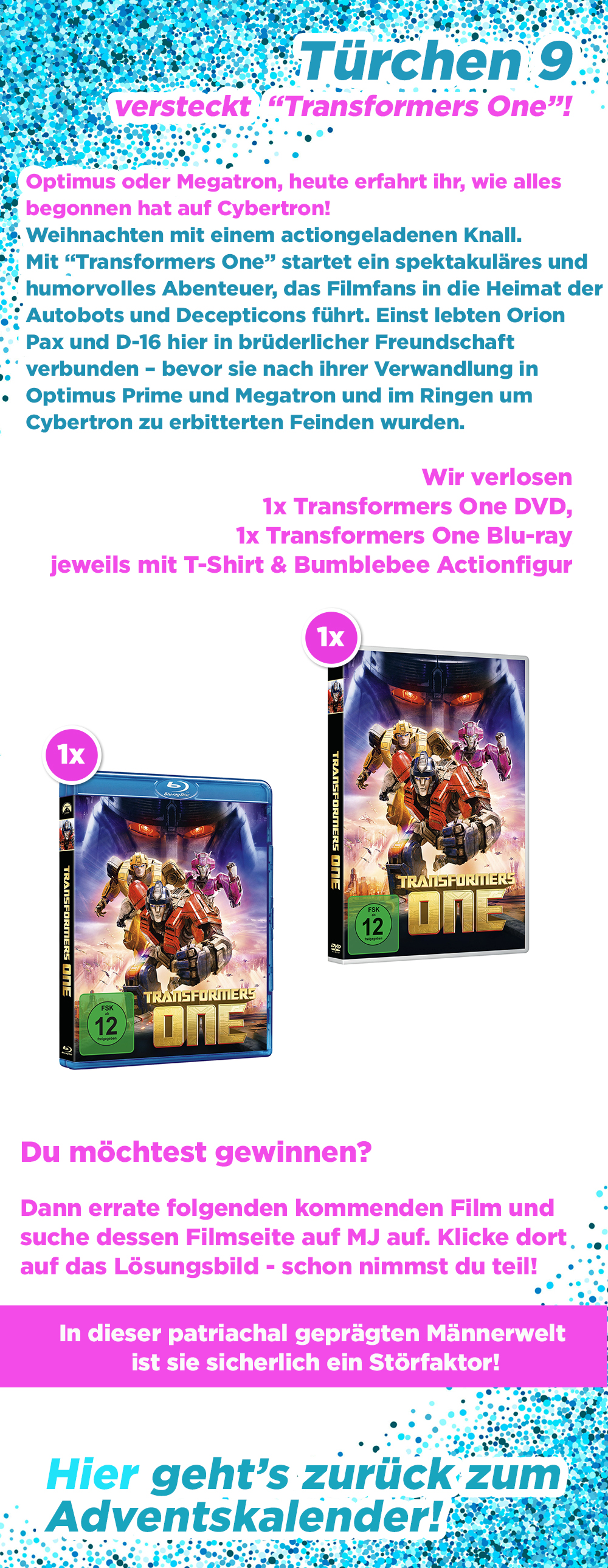Bild 1:Adventskalender 2024 - Tag 9
