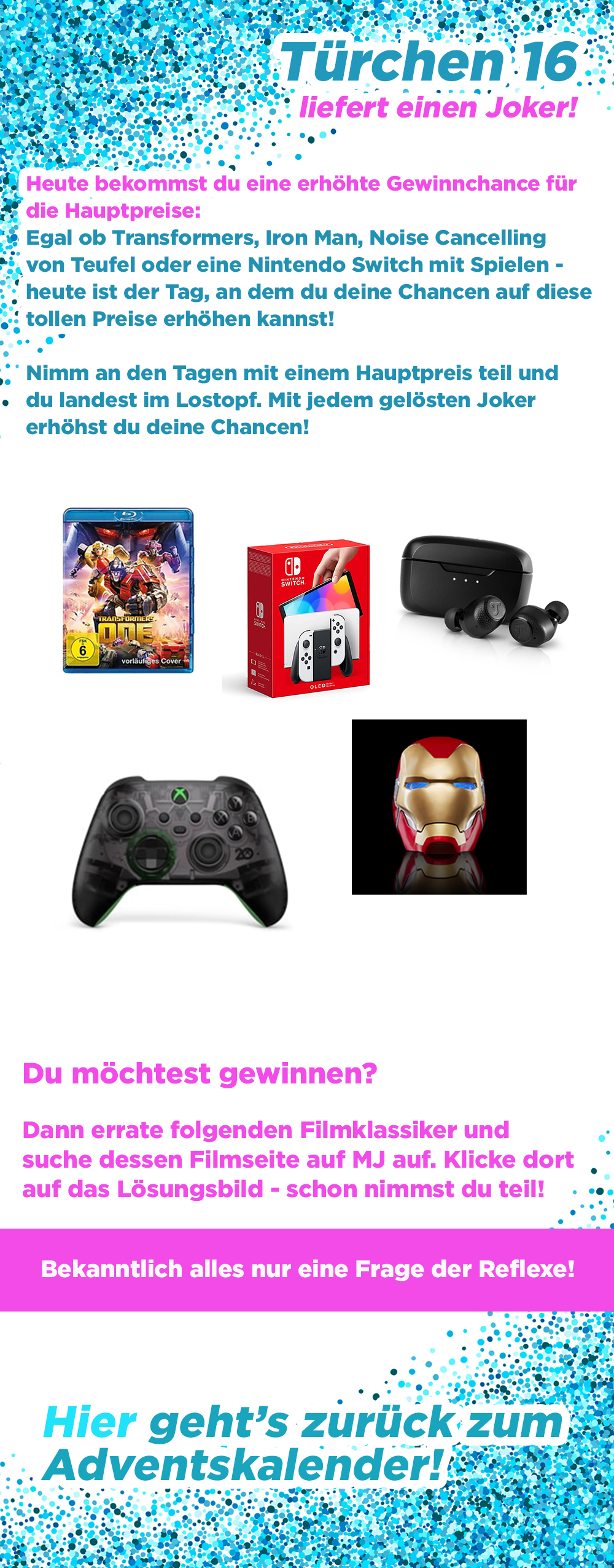 Bild 1:Adventskalender 2024 - Tag 16