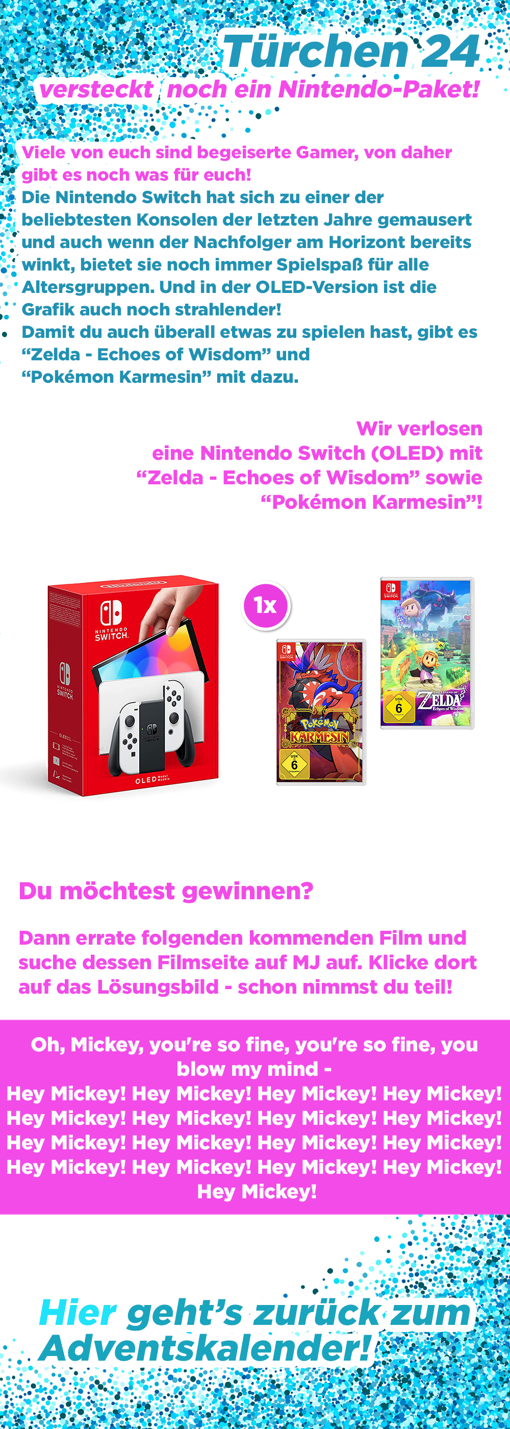 Bild 1:Adventskalender 2024 - Tag 24