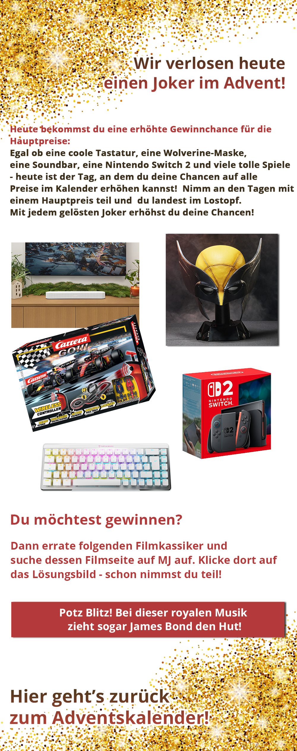 Bild 1:Adventskalender 2025 - Tag 6