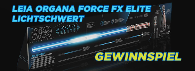 Gewinne ein Leia Organa Force FX Elite Lichtschwert von Hasbro!