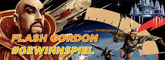 Am 2. Mai im Kino: Gewinne Freikarten und ein Fanpaket zu "Flash Gordon"!