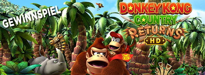 Gewinne "Donkey Kong Country Returns HD" für die Nintendo Switch!