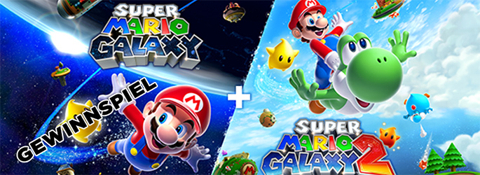 Gewinne "Super Mario Galaxy 1+2" für die Nintendo Switch!
