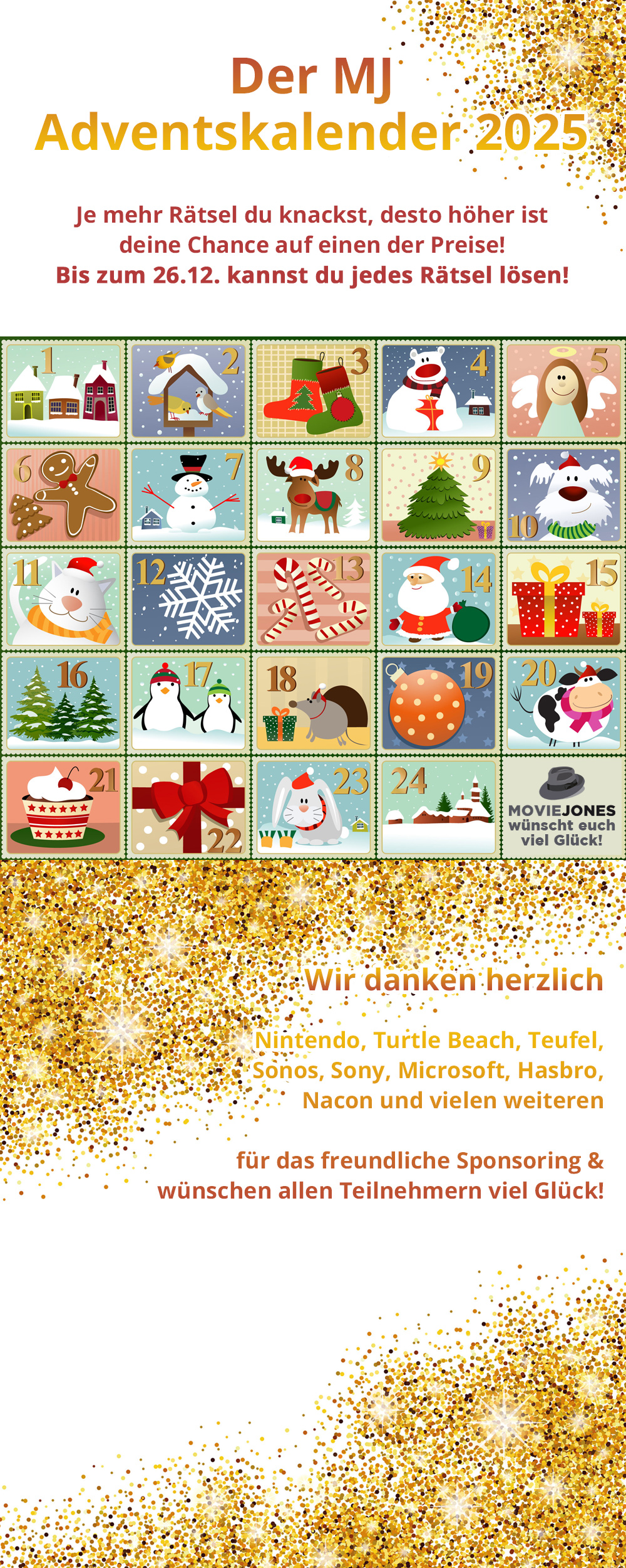 Weihnachtskalender 2025